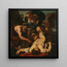 Séléné und Endymion - Johann Carl Loth — gerahmtes Bild an der Wand
