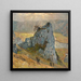 Sentier des contrebandiers - Eugen Bracht — gerahmtes Bild an der Wand