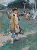 Jungen des Dorfes - Sergei Arsenevich Vinogradov — Ansicht des Kunstwerks