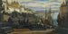 Das Ufer in Novgorod Dekor für Sadko - Sergey Yurievich Sudeikin — Ansicht des Kunstwerks