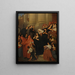 Prozession in Rom - Severin Falkman — gerahmtes Bild an der Wand