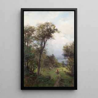 Severin Nilsson - A Girl from Dalarna on the Road.webp