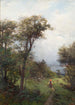 Eine Dalecarlia-Mädchen auf der Straße - Severin Nilsson — Ansicht des Kunstwerks
