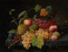 Stillleben mit Früchten und Schmetterling - Severin Roesen — Ansicht des Kunstwerks