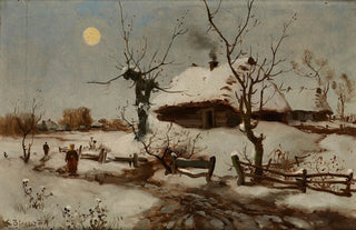Seweryn Bieszczad - Cottages in Snow.webp