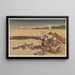 Meisterwerke der Ukiyo-e-Schule Pl30 - Shinichi Tajima — gerahmtes Bild an der Wand