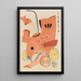 Unai no tomo Pl 086 - Shimizu Seifu — gerahmtes Bild an der Wand