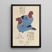 Unai no tomo Pl 126 - Shimizu Seifu — gerahmtes Bild an der Wand