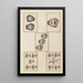 Unai no tomo Pl 210 - Shimizu Seifu — gerahmtes Bild an der Wand