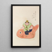 Unai no tomo Pl 222 - Shimizu Seifu — gerahmtes Bild an der Wand