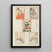 Unai no tomo Pl 230 - Shimizu Seifu — gerahmtes Bild an der Wand
