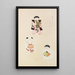 Unai no tomo Pl 235 - Shimizu Seifu — gerahmtes Bild an der Wand