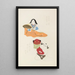 Unai no tomo Pl 243 - Shimizu Seifu — gerahmtes Bild an der Wand