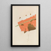 Unai no tomo Pl 256 - Shimizu Seifu — gerahmtes Bild an der Wand