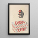 Unai no tomo Pl 260 - Shimizu Seifu — gerahmtes Bild an der Wand