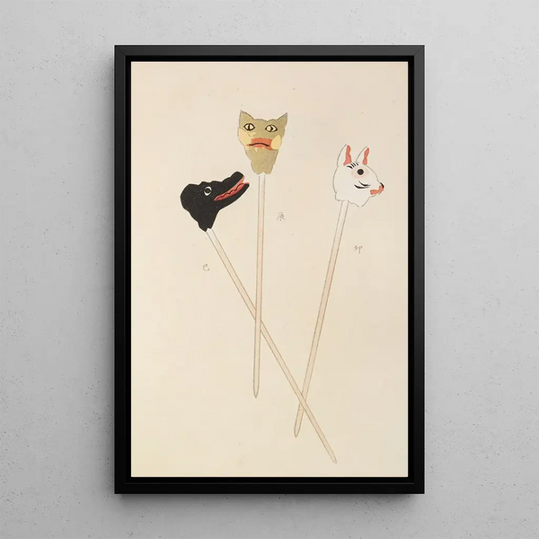Unai no tomo Pl 261 - Shimizu Seifu — gerahmtes Bild an der Wand