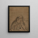 Oncle Shinn - Shiray — gerahmtes Bild an der Wand