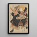 Krieger - Shunman Shunko — gerahmtes Bild an der Wand