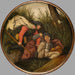 Wenn Blinde Blinde führen, fallen beide in den Graben - Pieter Brueghel der Jüngere — in einem Innenraum präsentiert