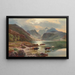 Glencoe von Loch Leven, Schottland - Sidney Richard Percy — gerahmtes Bild an der Wand