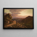 Le col des Highlands - Sidney Richard Percy — gerahmtes Bild an der Wand