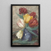 Tulpen in einer Vase - Sientje Mesdag van Houten — gerahmtes Bild an der Wand