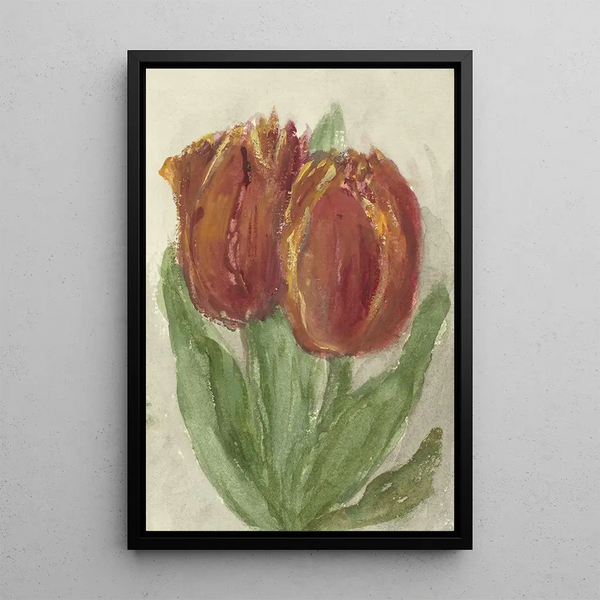 Sientje Mesdag Van Houten - Twee rode tulpen.webp