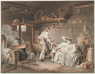 La Visite au chalet - Sigmund Freudenberger — Ansicht des Kunstwerks