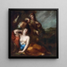 Silvio Dorinda und Linco - Carlo Francesco Nuvolone — gerahmtes Bild an der Wand