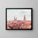 Toits de Cracovie - Silvio Brunetto — gerahmtes Bild an der Wand