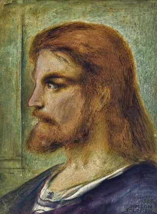 Simeon Solomon - Head Of Christ.webp