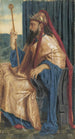 Der König Salomo - Simeon Solomon — Ansicht des Kunstwerks