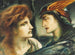 Merkur und Proserpina - Simeon Solomon — Ansicht des Kunstwerks