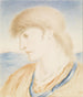 Studie eines Kopfes - Simeon Solomon — Ansicht des Kunstwerks