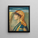 La coiffe dorée - Simeon Solomon — gerahmtes Bild an der Wand