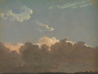 Studie der Wolken: entfernte Sturm - Simon Denis — Ansicht des Kunstwerks