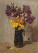 Blumenstillleben-Gemälde - Simon Glücklich — Ansicht des Kunstwerks