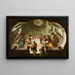 Das Abendessen im Haus des Simon - Simon Gaser — gerahmtes Bild an der Wand