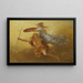 Apollon und Minerva - Simon Julien — gerahmtes Bild an der Wand