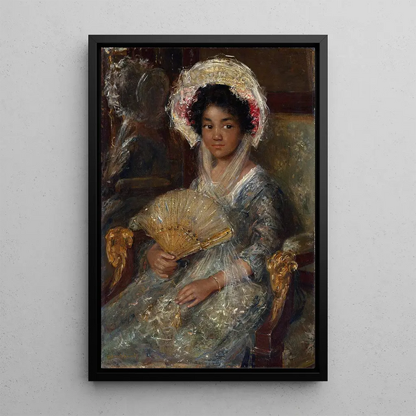 Isabella - Simon Maris — gerahmtes Bild an der Wand