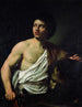 David mit dem Kopf Goliaths - Simon Vouet — Ansicht des Kunstwerks