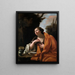 Sainte Marie-Madeleine - Simon Vouet — gerahmtes Bild an der Wand