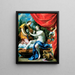 La Toilette de Vénus - Simon Vouet — gerahmtes Bild an der Wand