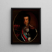 Portrait de Dom João VI - Simplício Rodrigues de Sá — gerahmtes Bild an der Wand