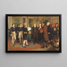 La Signature du traité de Gand, veille de Noël - Sir Amédée Forestier — gerahmtes Bild an der Wand