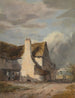 Chalet am Straßenrand eines Landwegs - Sir Augustus Wall Callcott — Ansicht des Kunstwerks