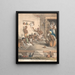 Ein muslimischer Schulmeister - Sir Charles D'Oyly — gerahmtes Bild an der Wand