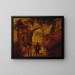 Porte Est de Patna - Sir Charles D'Oyly — gerahmtes Bild an der Wand