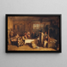 Saisie pour loyer - Sir David Wilkie — gerahmtes Bild an der Wand