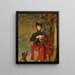 Prince Augustus Frederick, Herzog von Sussex - Sir David Wilkie — gerahmtes Bild an der Wand